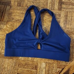 Blue Fabletics Sports Bra